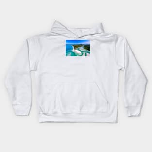 Hill Inlet - Whitsundays Queensland, Australia Kids Hoodie